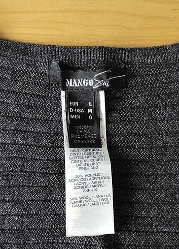 Mango yün elbise  - Görsel 6