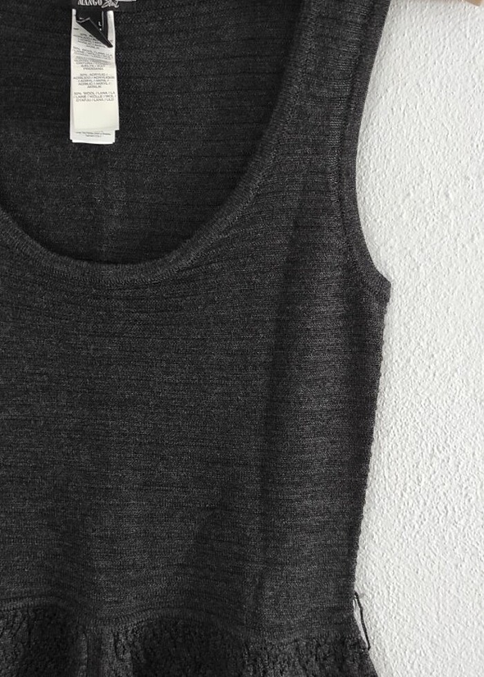 Mango yün elbise  - Görsel 5