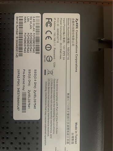 ZYXELL AC Acces POİNT - Görsel 3