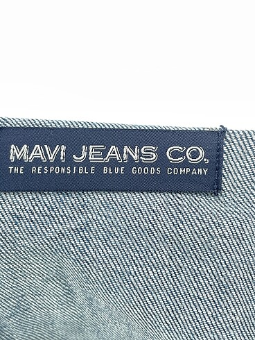 s Beden çeşitli Renk Mavi Jeans Kot Ceket %70 İndirimli.