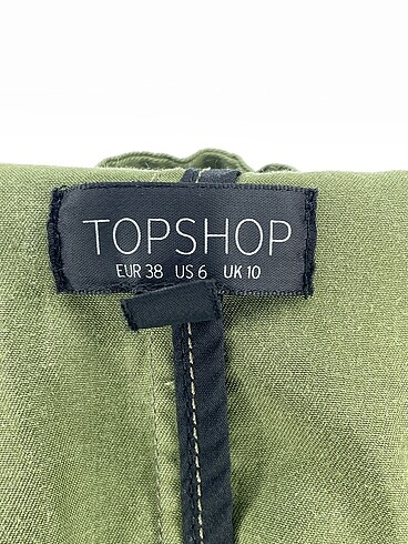 38 Beden haki Renk Topshop Trenchcoat %70 İndirimli.