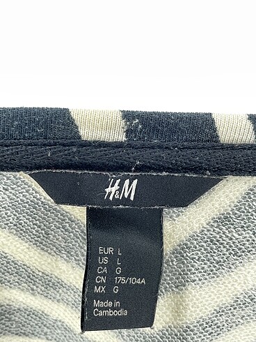 l Beden çeşitli Renk H&M Bluz %70 İndirimli.