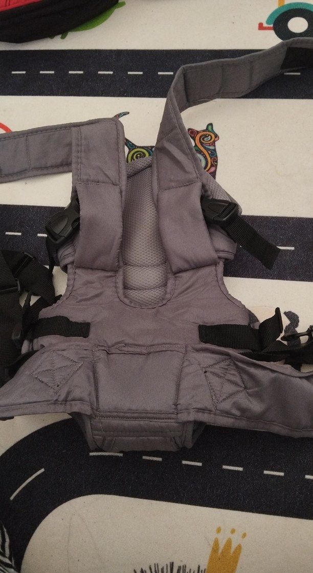 Gri Bebek Taşıyıcı Kanguru - Görsel 2