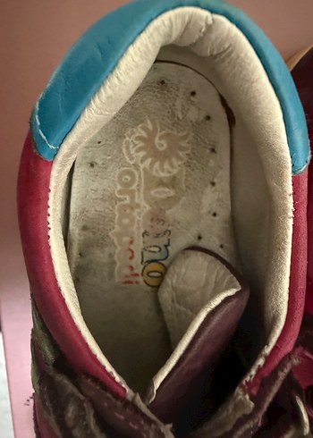 Kız Çocuk İlk Adım Ayakkabısı Pembe Velcro - Görsel 3