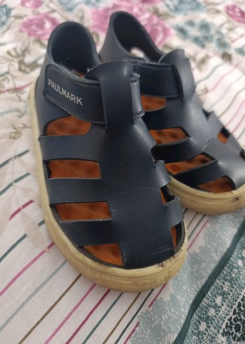 Erkek Çocuk Mavi Tokalı Kauçuk Sandalet 24 numara - Görsel 2