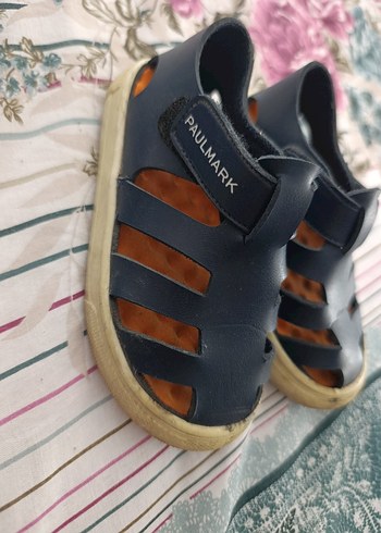 Erkek Çocuk Mavi Tokalı Kauçuk Sandalet 24 numara - Görsel 3