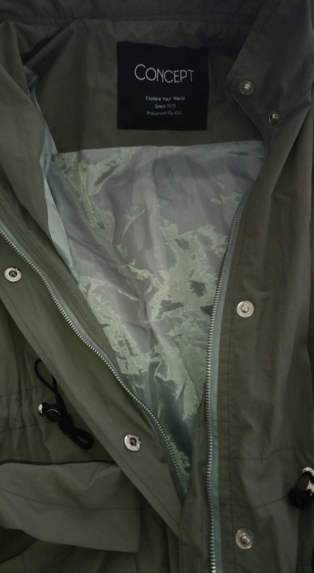 Haki yağmurluk - Görsel 5