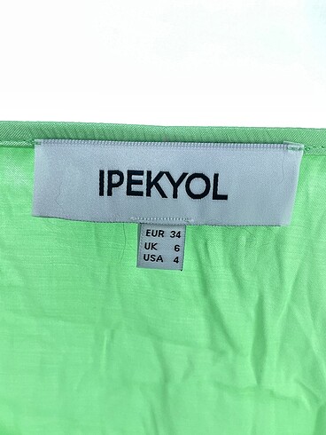 34 Beden yeşil Renk ipekyol Bluz %70 İndirimli.