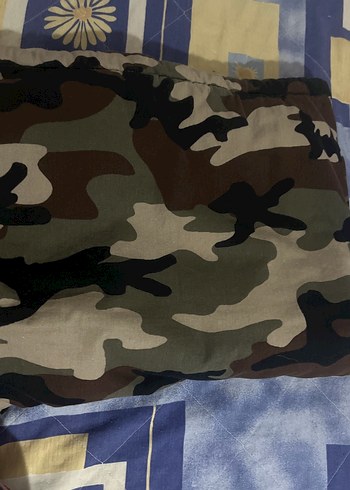 Kürk Detaylı Kamuflaj Kadın Ceket - Görsel 4