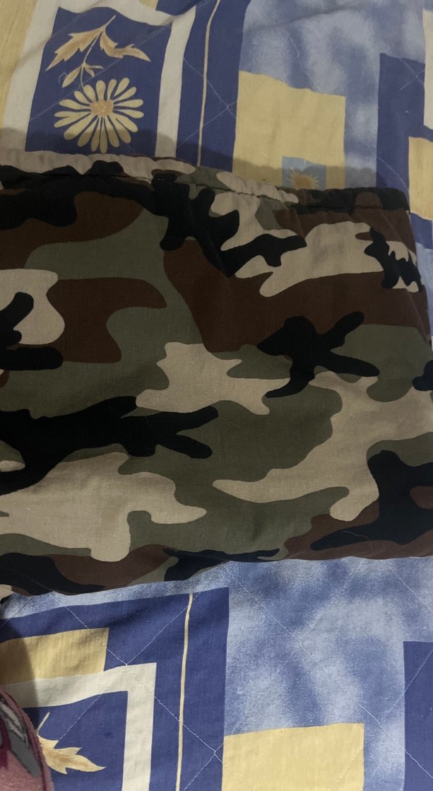 Kürk Detaylı Kamuflaj Kadın Ceket - Görsel 4