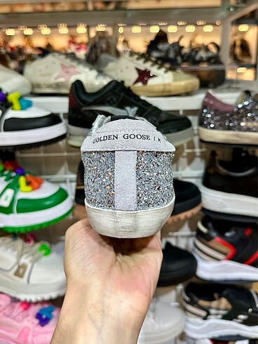 39 Beden gri Renk Golden Goose Deluxe Superstar