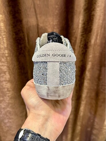 38 Beden gri Renk Golden Goose Deluxe Superstar Old School