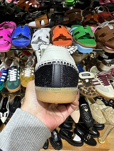 37 Beden siyah Renk Adidas X Wales Bonner Samba Sneakers