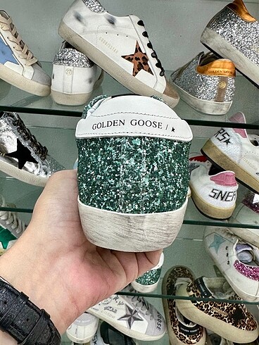 37 Beden yeşil Renk Golden Goose Deluxe Superstar