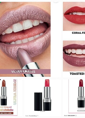 Avon Avon ruj numunesi ekrani kaydirin