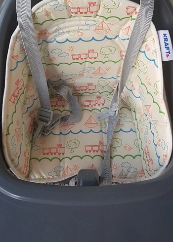 Kraft Kraft Gri Bebek Mama Sandalyesi