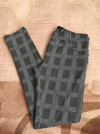 kare detaylı tayt pantolon