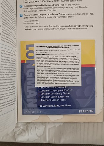Longman Contemporary English Sözlüğü Yeni Baskı - Görsel 3