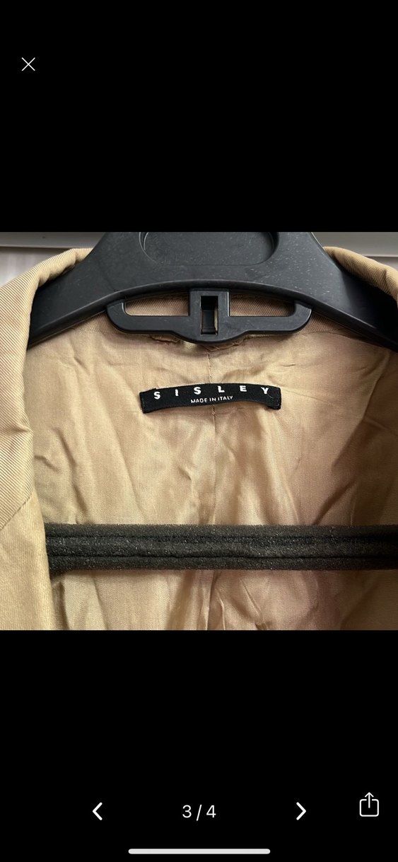 Bej Düğmeli Erkek Ceket - Görsel 3