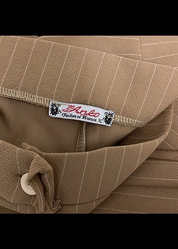 Bej Kadın pantolon - Görsel 3