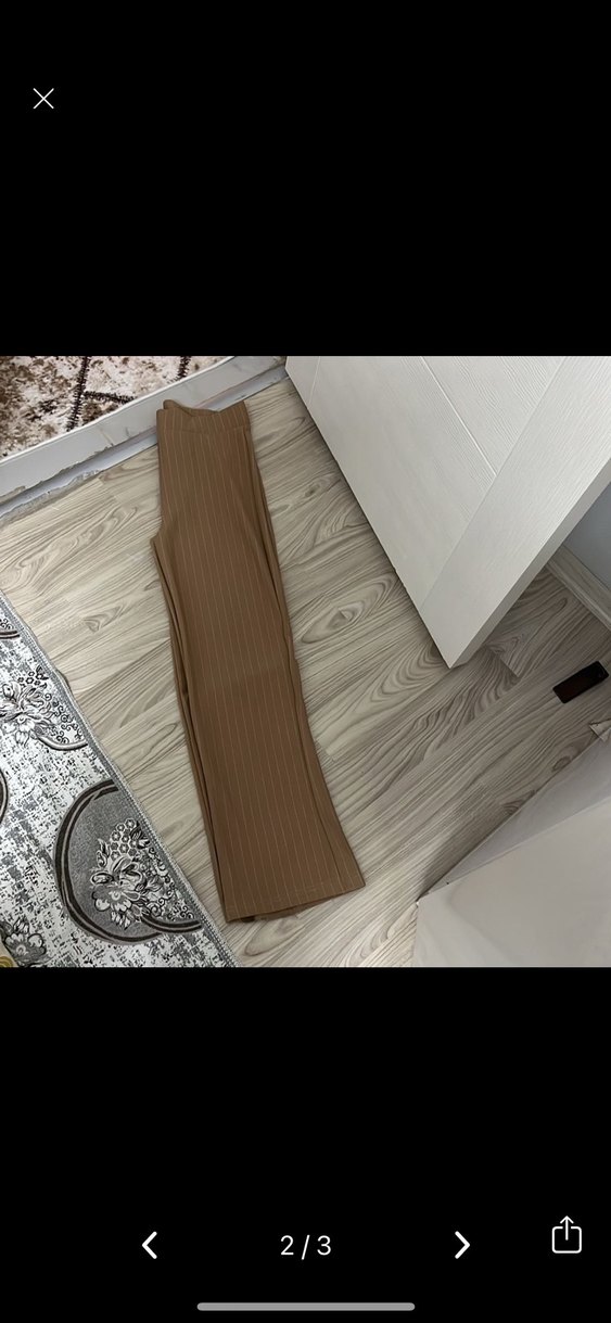 Bej Kadın pantolon - Görsel 2