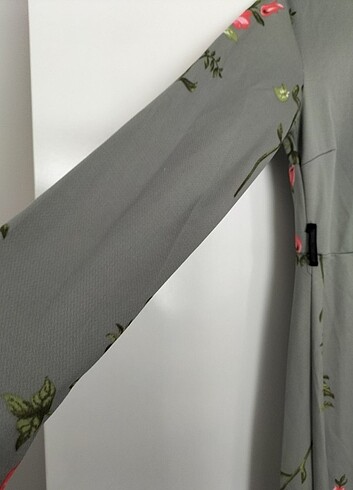 Çiçekli köyü elbise  - Görsel 4