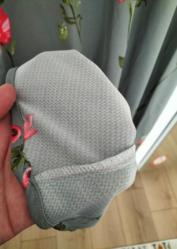 Çiçekli köyü elbise  - Görsel 3