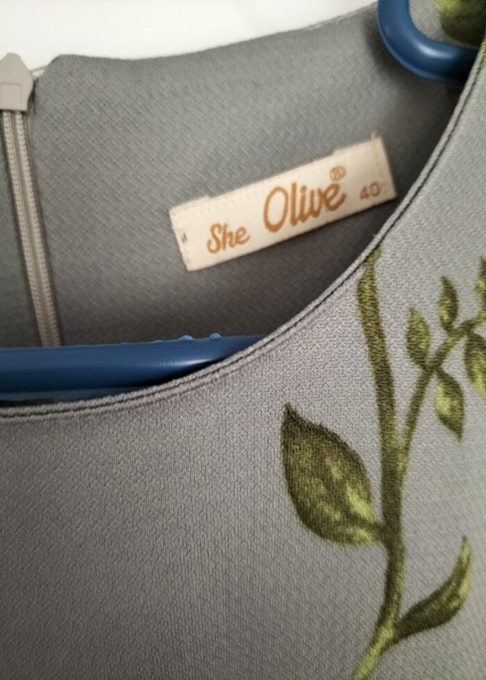 Çiçekli köyü elbise  - Görsel 5