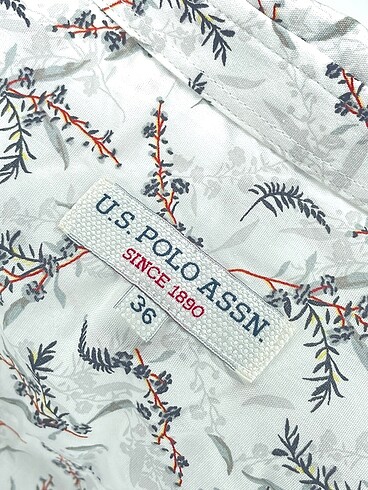 36 Beden çeşitli Renk U.S Polo Assn. Gömlek %70 İndirimli.