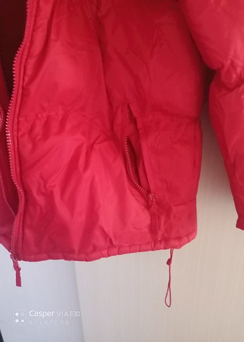m Beden kırmızı Renk Kadın Kırmızı M beden Sıcak Mont