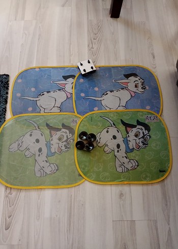 Renkli Baskılı Çocuk araba gunesligi - Görsel 6