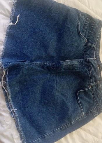 Mavi Kadın Mini Denim Şort - Görsel 4