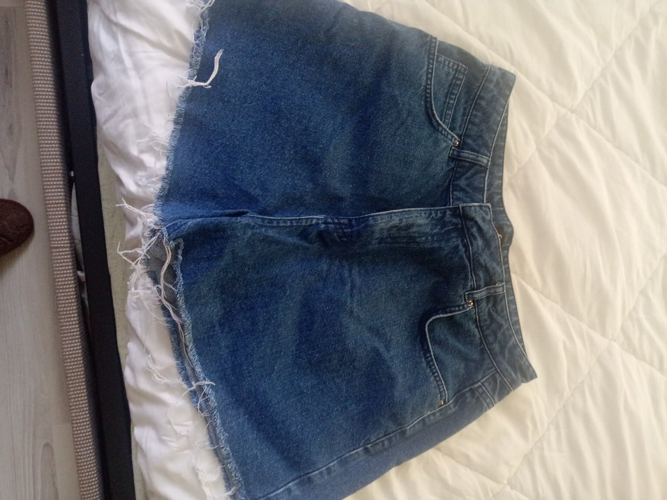 Mavi Kadın Mini Denim Şort - Görsel 4