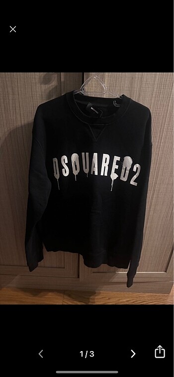 Dsquared2 sweetshirt orj ve jogger eşofman Orjinal 2 li alımdır