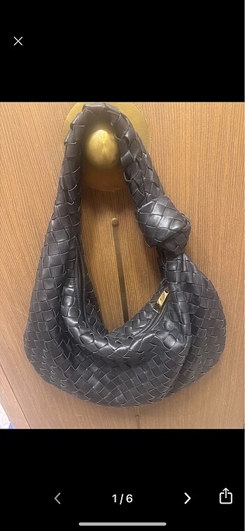 Bottega Veneta Bottega deri çanta