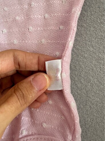 Pembe uzun kollu zıbın