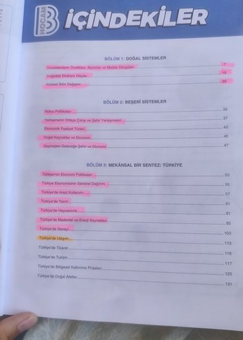 AYT Coğrafya Ders Notları - Bayram Meral