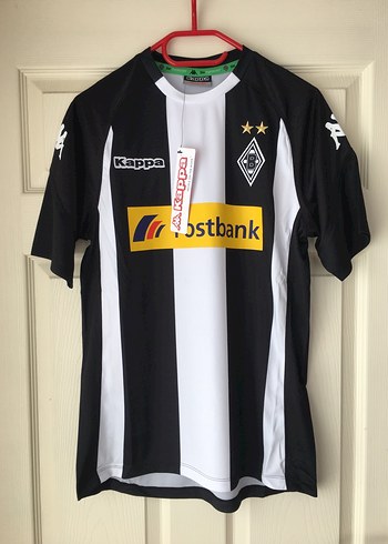 Kappa Borussia Monchengladbach Siyah Beyaz Futbol Formasi