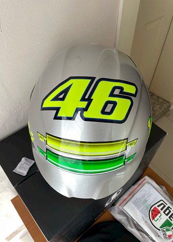 AGV K1 Rossi Mugello 2015 Kask (S) - Görsel 9