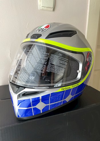 AGV K1 Rossi Mugello 2015 Kask (S) - Görsel 13