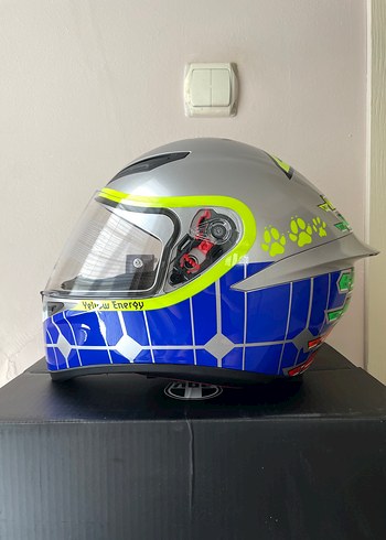 AGV K1 Rossi Mugello 2015 Kask (S) - Görsel 7