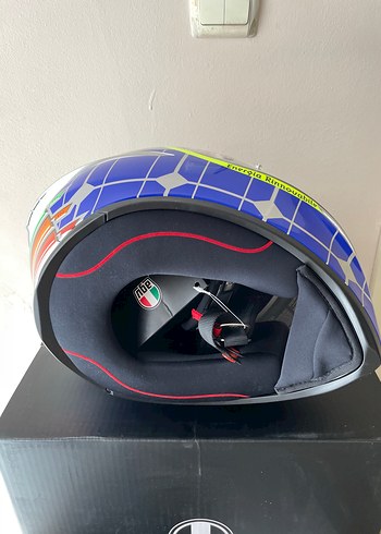 AGV K1 Rossi Mugello 2015 Kask (S) - Görsel 11