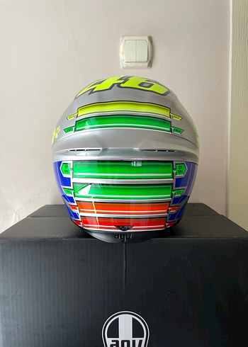 AGV K1 Rossi Mugello 2015 Kask (S) - Görsel 8