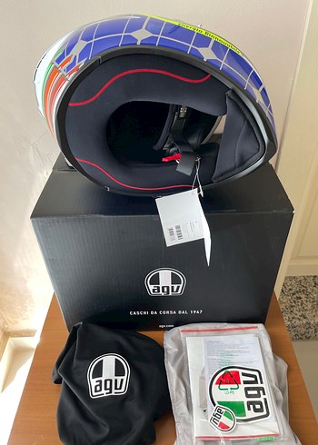 AGV K1 Rossi Mugello 2015 Kask (S) - Görsel 10