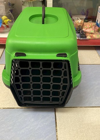 Yeşil Renkli Taşınabilir Kedi Tuvalet Kutusu