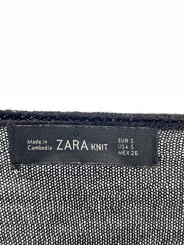 s Beden siyah Renk Zara Hırka %70 İndirimli.