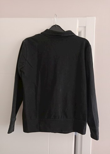 Adidas Siyah Fermuarlı Adidas Kadın Sweatshirt