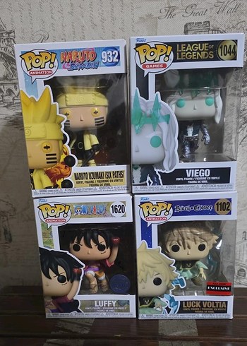 Funko pop anime lot
