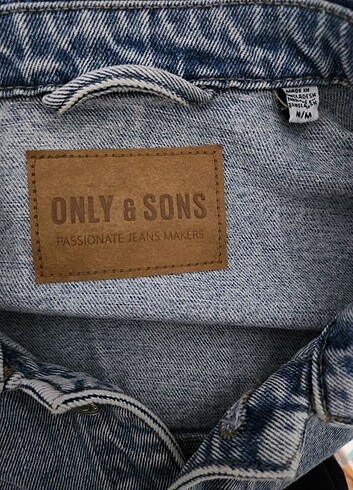 Only ERKEK ONLY&SONS MAVI KOT CEKET