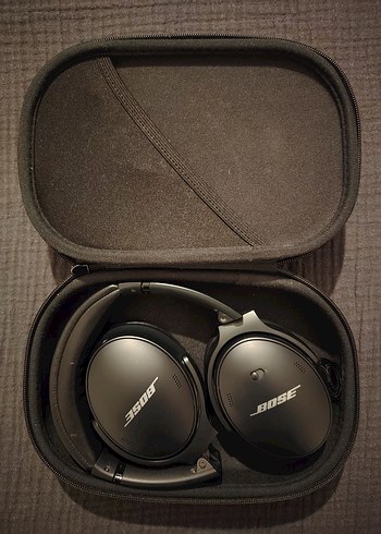 Lisanslı BOSE 45 ii Quietcomfort black kulaklık - Görsel 8